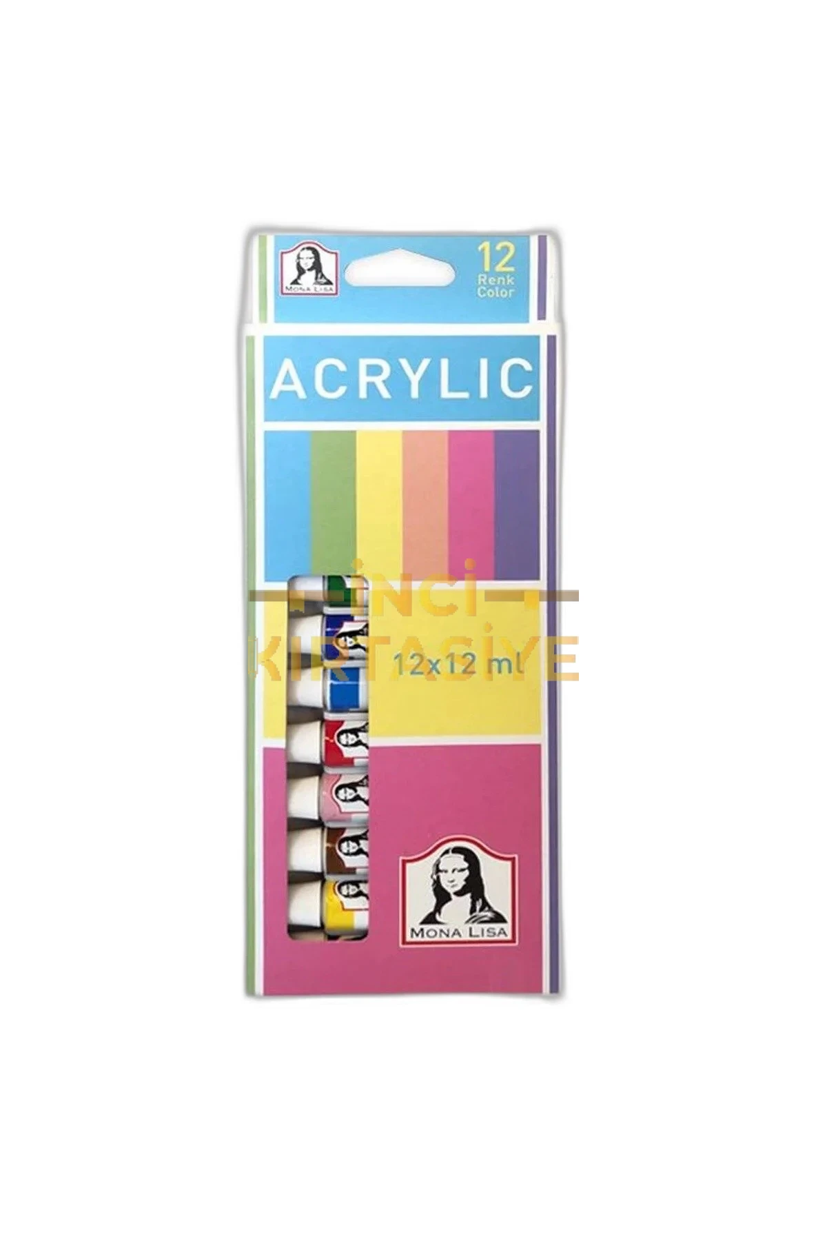MONALİSA AKRİLİK BOYA 12X12 ML TÜP