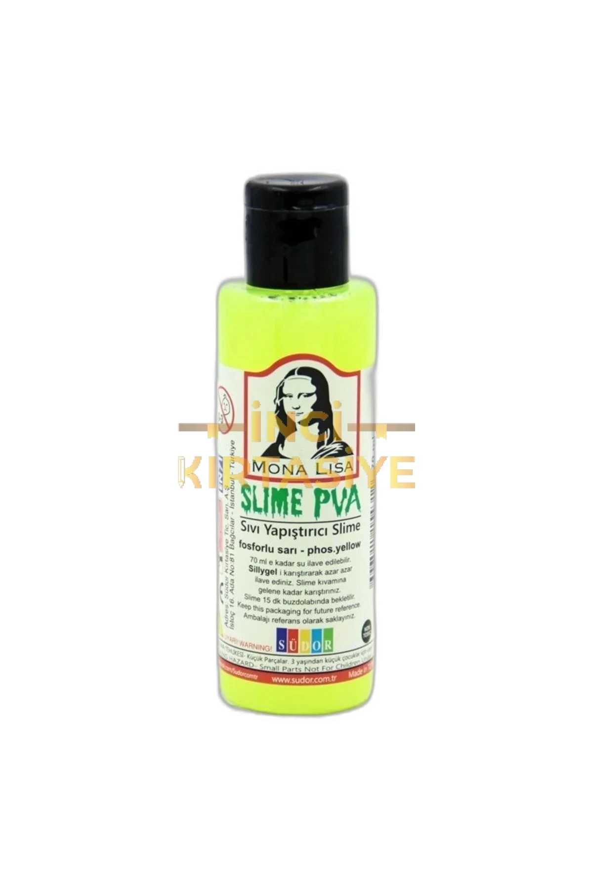 MONALISA SIVI SLIME 70 ML FOSFORLU SARI