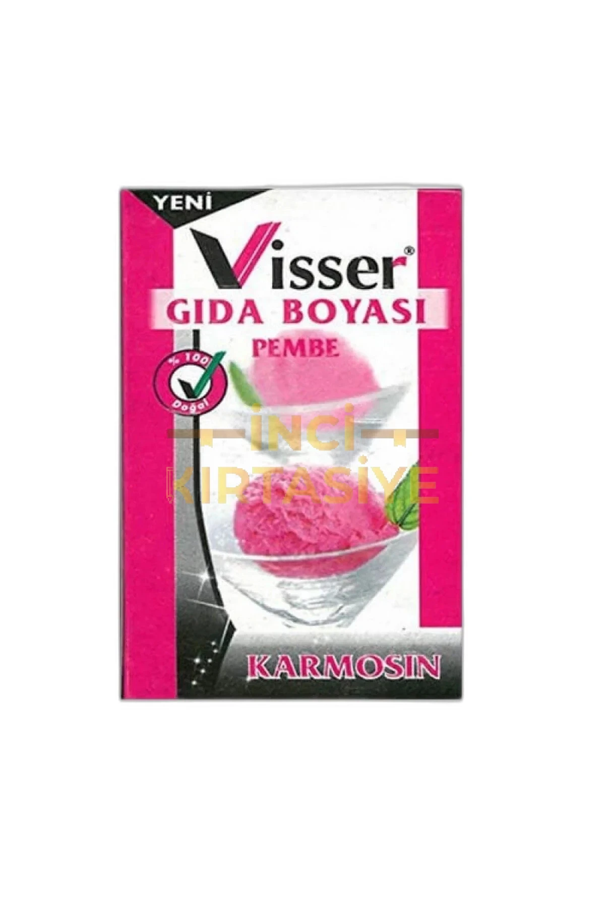 VİSSER GIDA BOYASI PEMBE