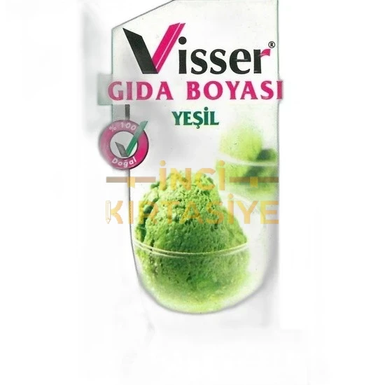 VİSSER GIDA BOYASI 6 X 50ML SET