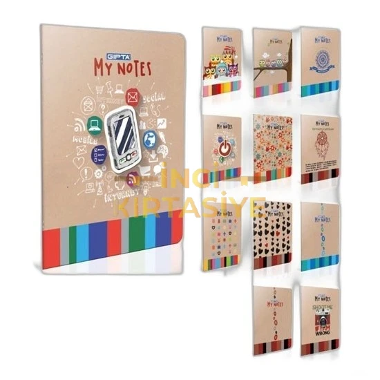 X NOTES A5 80 KARELİ DEFTER