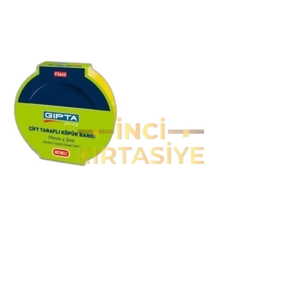ÇİFT TARAFLI KÖPÜK MONTAJ BANDI 25MM X 3 MT