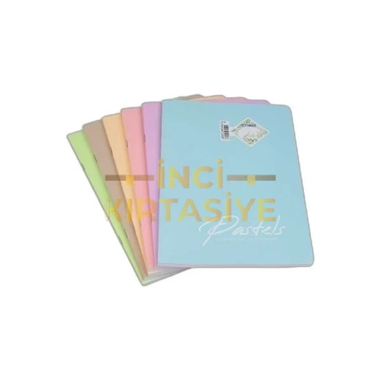 PASTELS A5 60 ÇİZGİLİ DEFTER