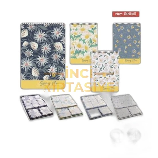 SPRING PLAN SP.HAFT. PLANL VE ÇİFT NOTLUK-A4-54 YP