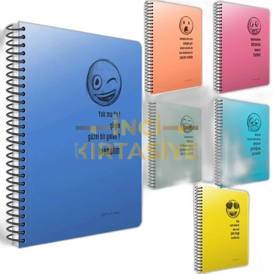 REAL SP.PP KAPAK DEFTER A6 80 KARELI