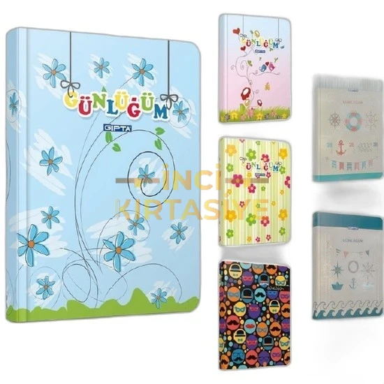 GIPTA GÜNLÜK İP.DKŞ.SERT KAP.GÜN.15*22-120 YP ÇİZ.