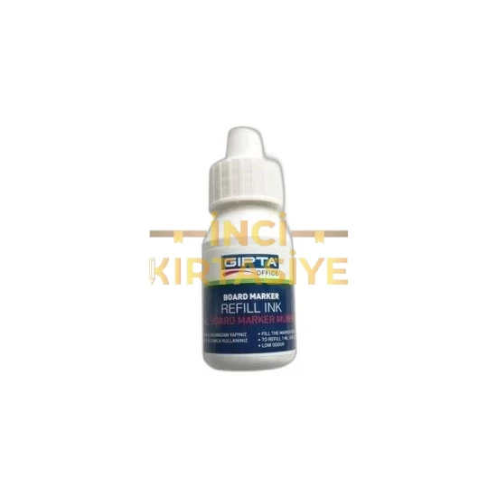 GIPTA TAHTA KALEMİ MÜREKKEBİ 25ML MAVİ