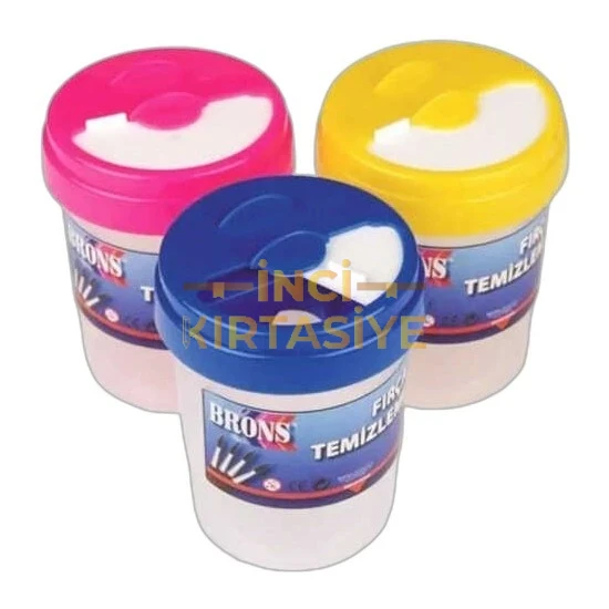 BRONS FİRCA TEMİZLEME KABI