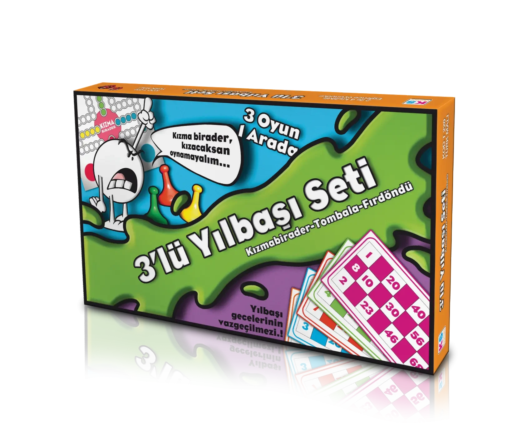 KS 3'LÜ YILBAŞI SETI AILE OYUNU