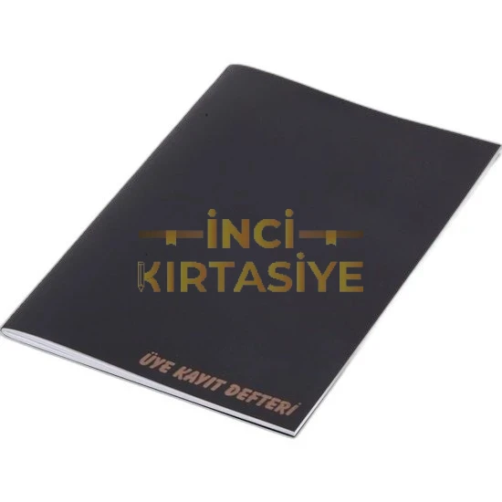 ÜYE KAYIT DEFTERİ PLASTİK KAPAK