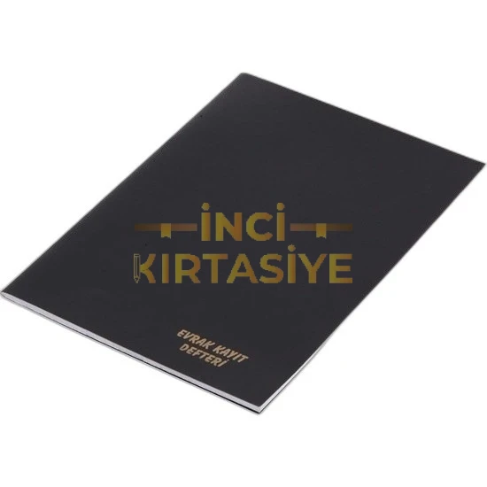 EVRAK KAYIT DEFTERİ PLASTİK KAPAK