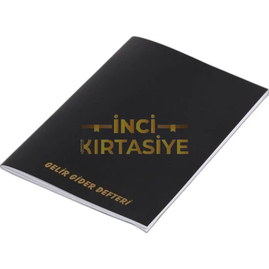 GÜLPAŞ GELİR GİDER DEFTERİ PLASTİK KAPAK 40 YAPRAK