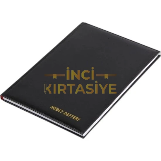 NÖBET DEFTERİ  SUNİ DERİ