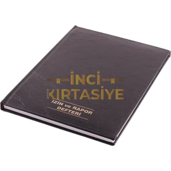 İZİN VE RAPOR DEFTERİ SUNİ DERİ