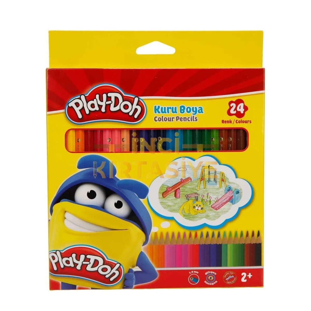 PLAY-DOH 24 RENK KURU BOYA