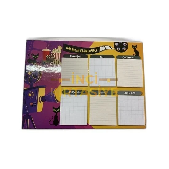 NOTYAZ BAŞARI HAFTALIK PLANLAYICI SET