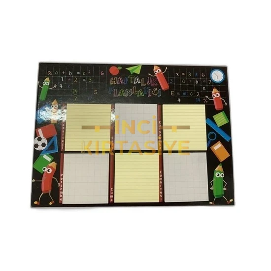 NOTYAZ BAŞARI HAFTALIK PLANLAYICI SET