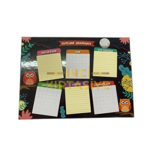 NOTYAZ BAŞARI HAFTALIK PLANLAYICI SET