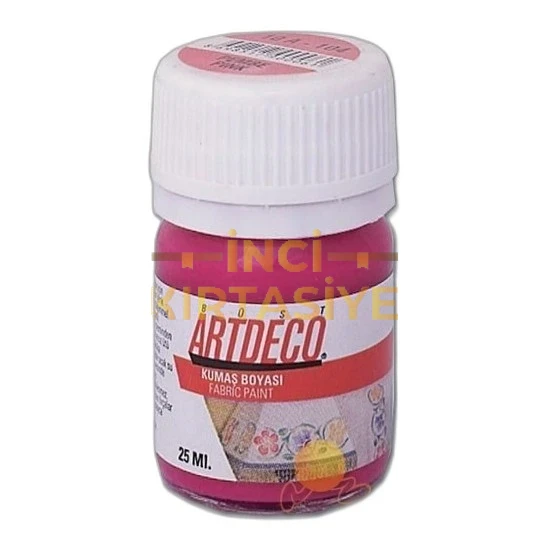 ARTDECO METALİK KUMAŞ BOYASI 25ML BEYAZ 220