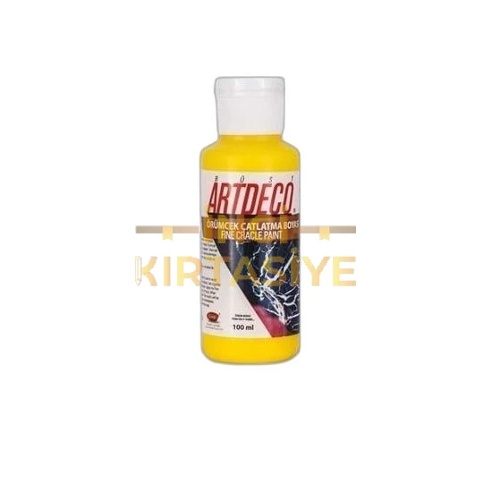 ARTDECO ÖRÜMCEK ÇATLATMA BOYASI 100ML SARI 1001