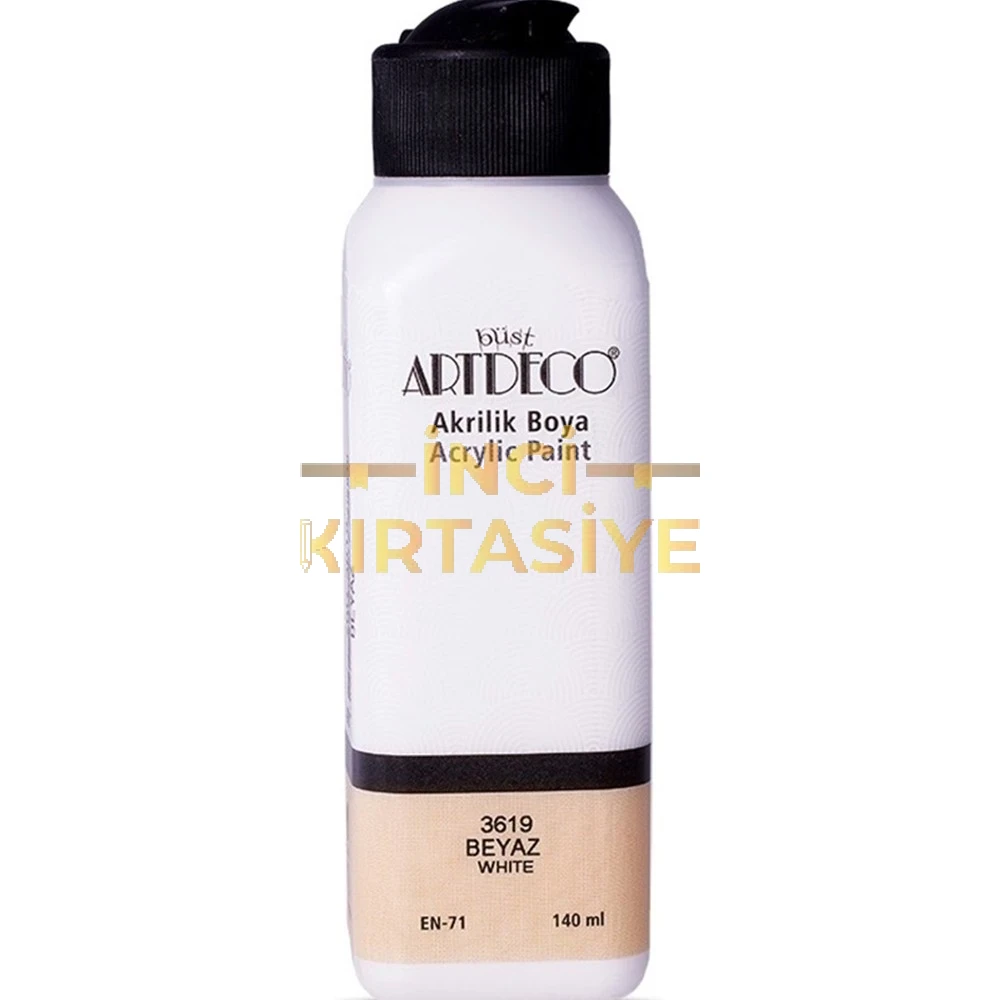 ARTDECO AKRİLİK BOYA 140ML BEYAZ 3619