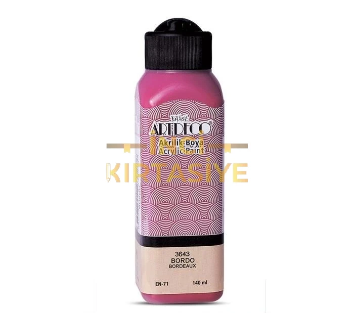 ARTDECO AKRİLİK BOYA 140ML BORDO 3643