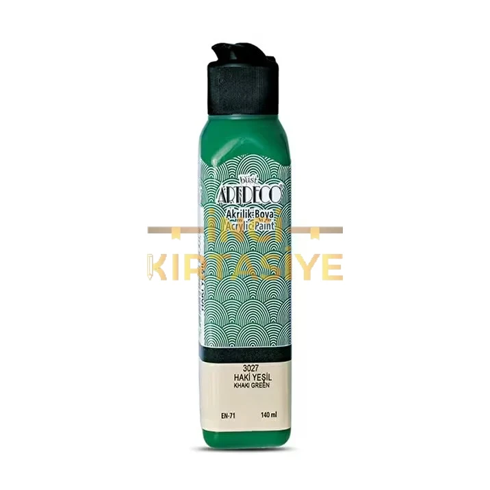 ARTDECO AKRİLİK BOYA 140ML HAKİ YEŞİL 3027
