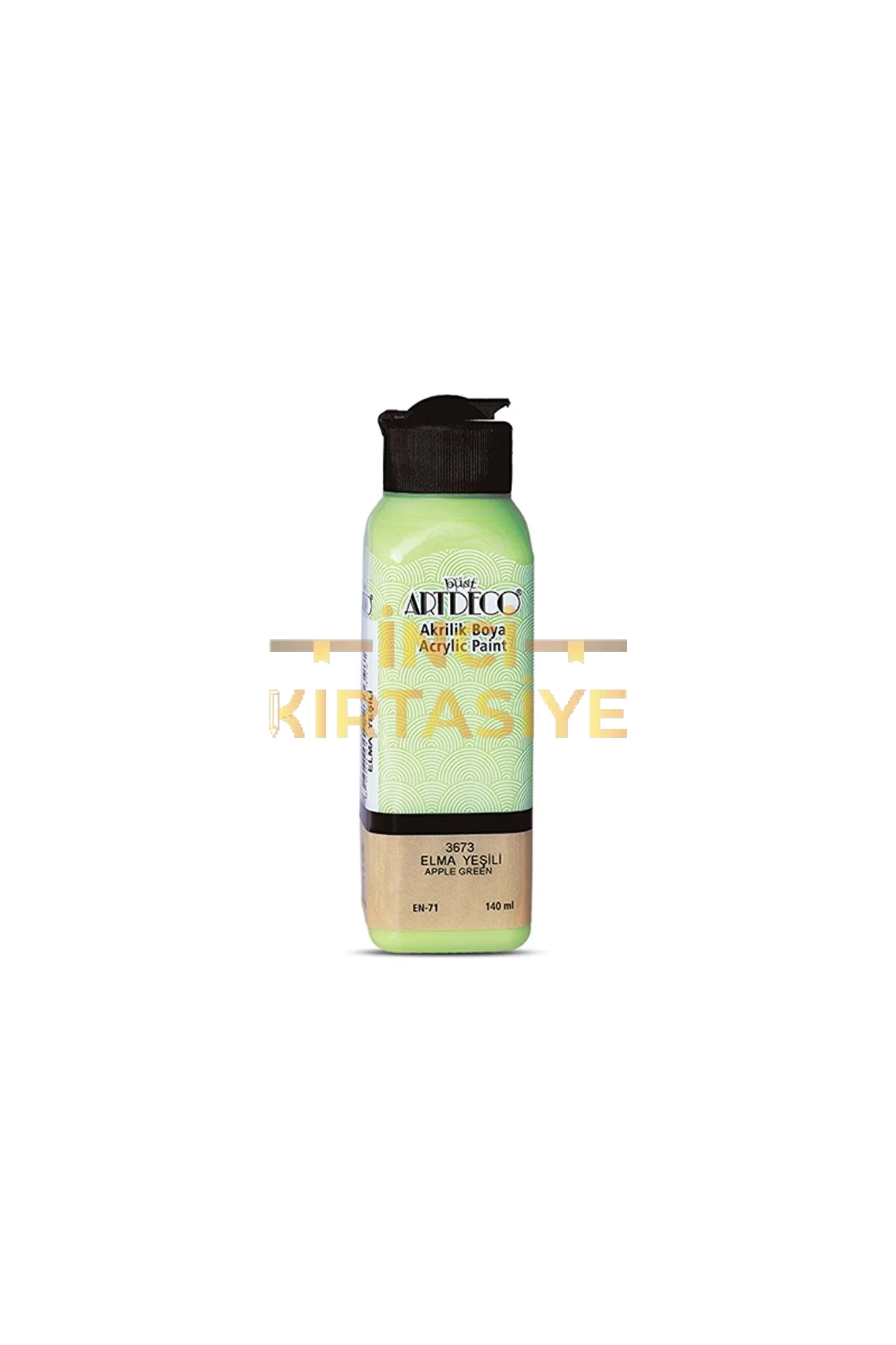 ARTDECO AKRİLİK BOYA 140ML ELMA YEŞİLİ 3673
