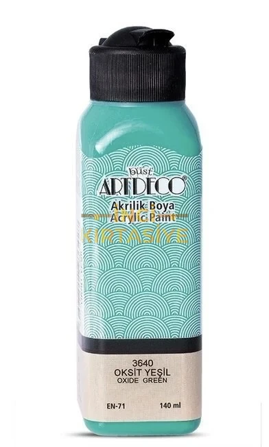 ARTDECO AKRİLİK BOYA 140ML OKSİT YEŞİL 3640