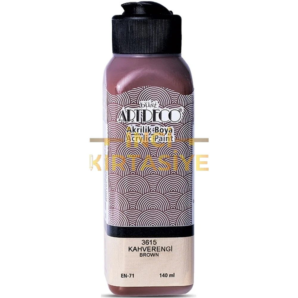 ARTDECO AKRİLİK BOYA 140ML KAHVERENGİ 3615