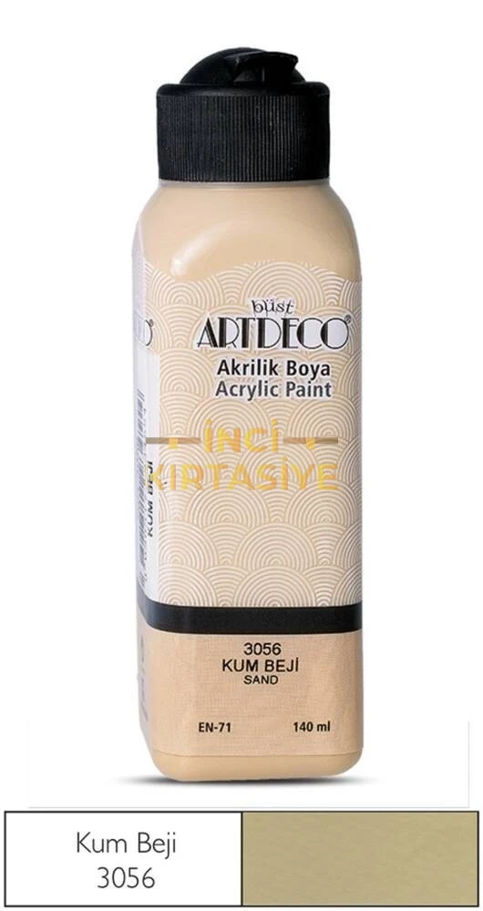 ARTDECO AKRİLİK BOYA 140ML KUM BEJİ 3056