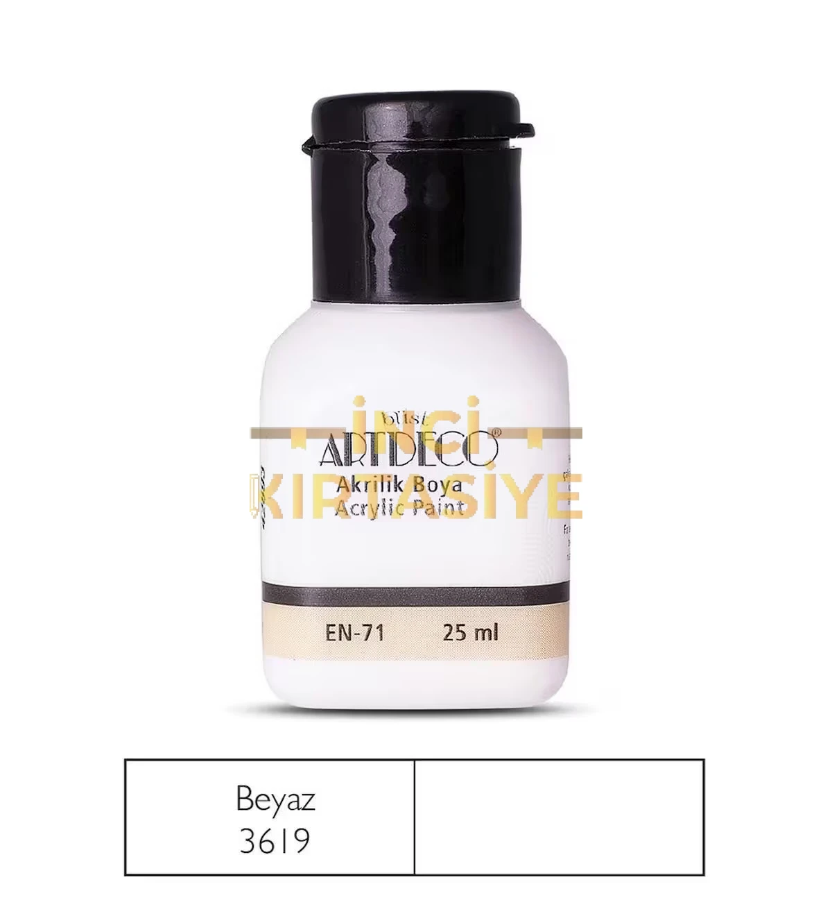 ARTDECO AKRİLİK BOYA 25ML BEYAZ 3619