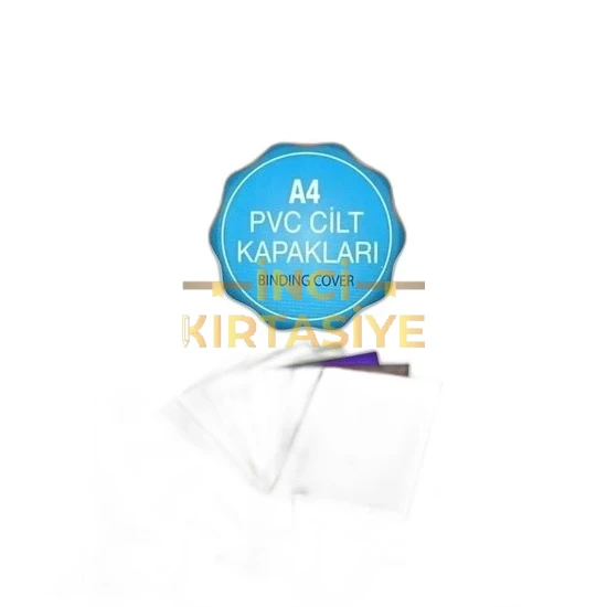 SARFF PVC A4 CİLT KAPAĞI ŞEFFAF