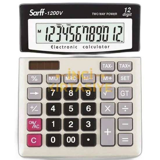 SARFF 1200V HESAP MAKİNESİ