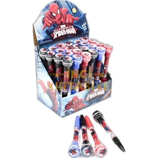 SPIDERMAN SM-1727 MÜHÜRLÜ BUBBLE TÜKENMEZ KALEM
