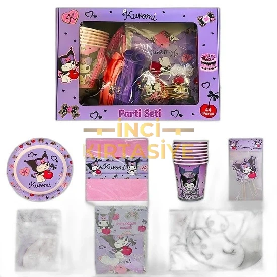 KUROMI PARTİ SETİ *12