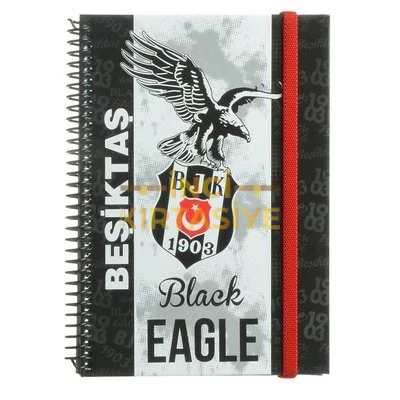 BEŞİKTAŞ 12*17 SERT KAPAK NOT DEFTER,112 YAPRAK