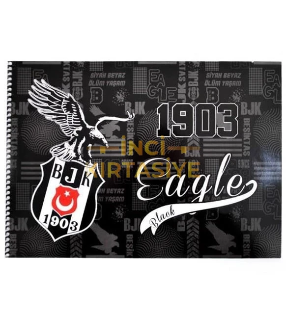 BEŞİKTAŞ RESİM DEFTERİ SPR. KRT KAPAK 24X34 15 YAPRAK