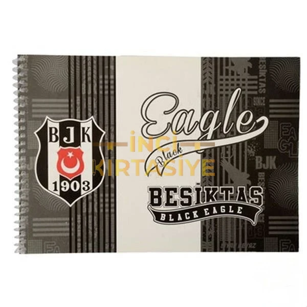 BEŞİKTAŞ RESİM DEFTERİ SPR. KRT KAPAK 17X24 15 YAPRAK