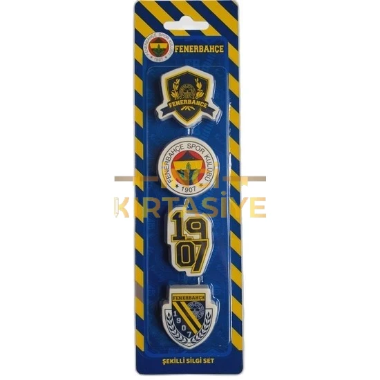 FENERBAHÇE 4’LÜ BLİSTER SİLGİ