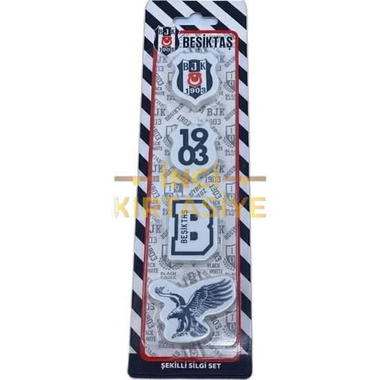 BEŞİKTAŞ 4’LÜ BLİSTER SİLGİ
