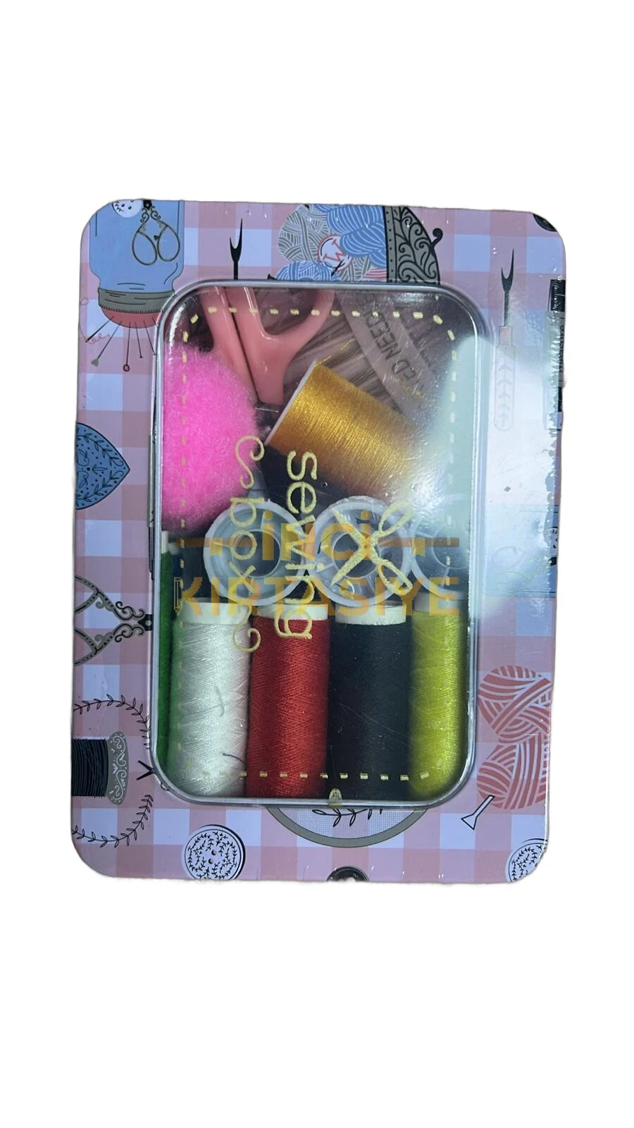 DİKİŞ SETİ METAL KUTU