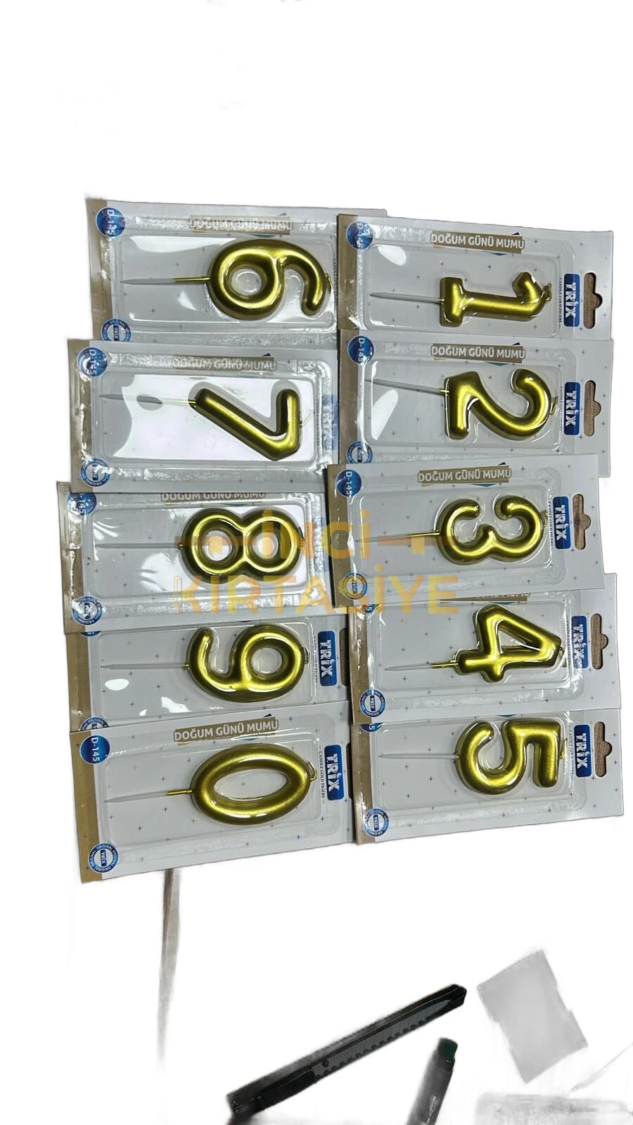 DOĞUM GÜNÜ MUMU ALTIN-GOLD