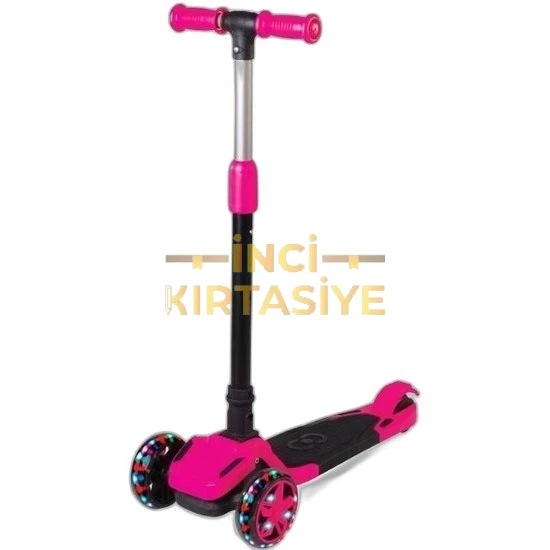 COOL WHEELS 3 TEKERLEKLİ KATLANIR SCOOTER PEMBE