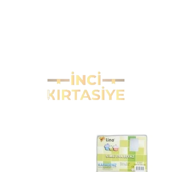 LİNO SİMLİ EVA 50X70 CM.2MM. BEYAZ