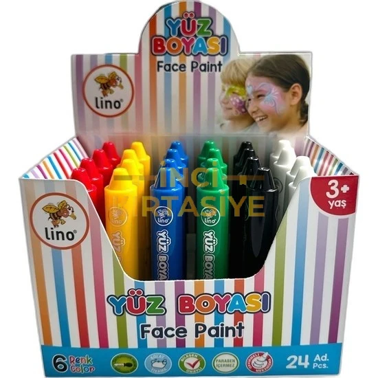LİNO YÜZ BOYASI (YIKANABİLİR)