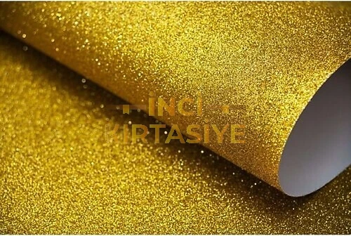 LİNO 50X70CM 250 GR. SARI SİM DÖKMEZ SİMLİ KARTON