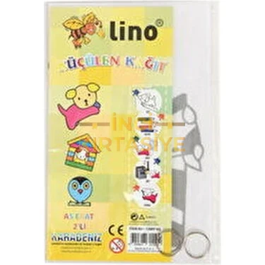 LİNO KÜÇÜLEN KAĞIT 2'Lİ ANAHTARLIKLI (A5)