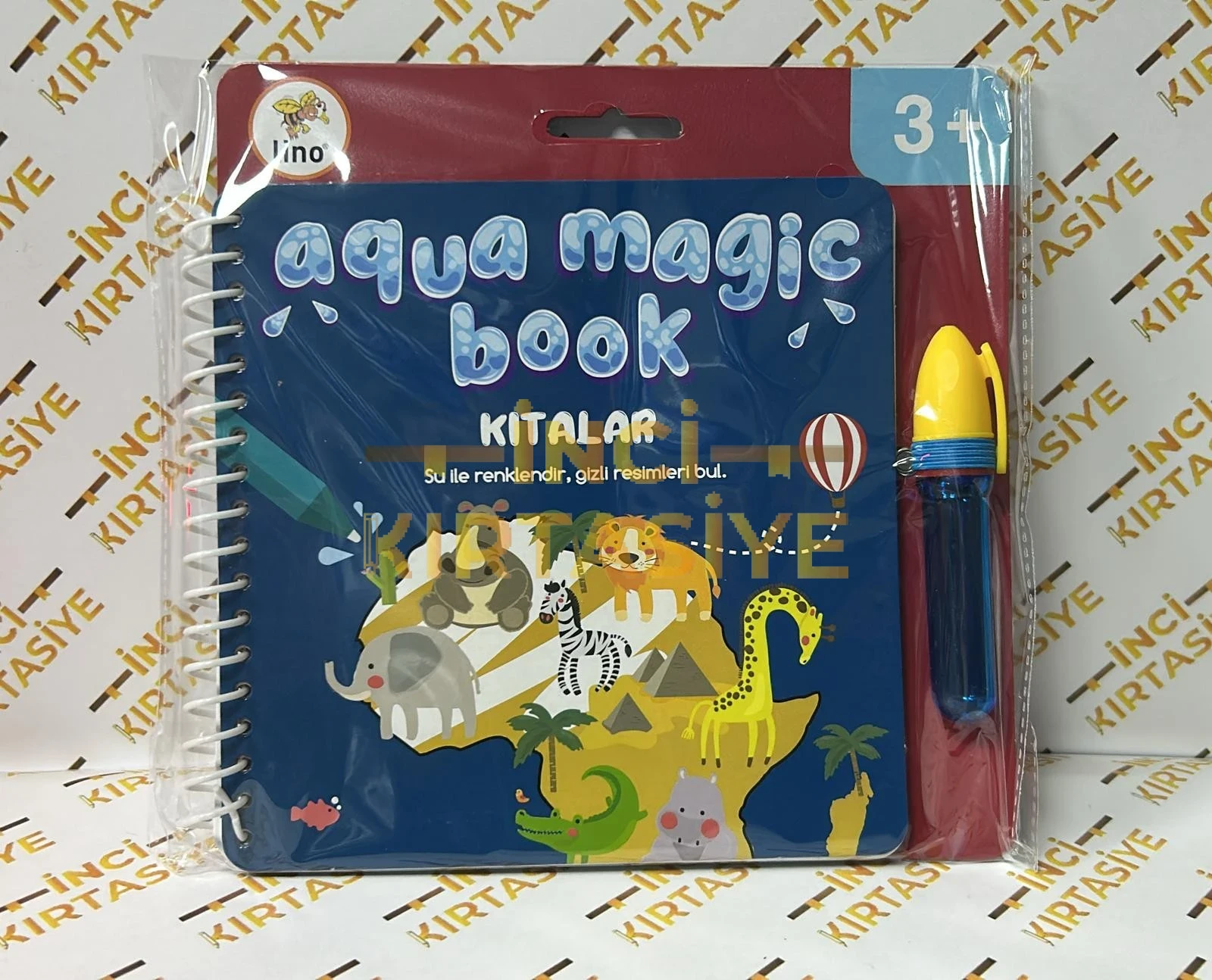 LİNO AQUA MAGİC BOOK KITALAR SİHİRLİ BOYAMA KİTABI