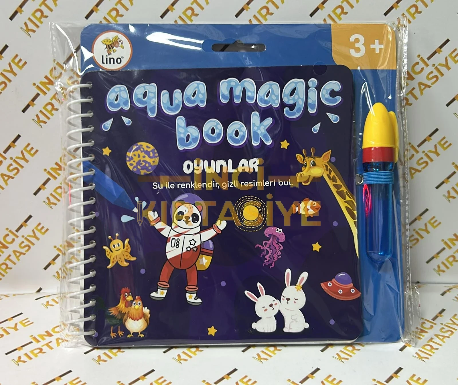 LİNO AQUA MAGİC BOOK OYUNLAR SİHİRLİ BOYAMA KİTABI